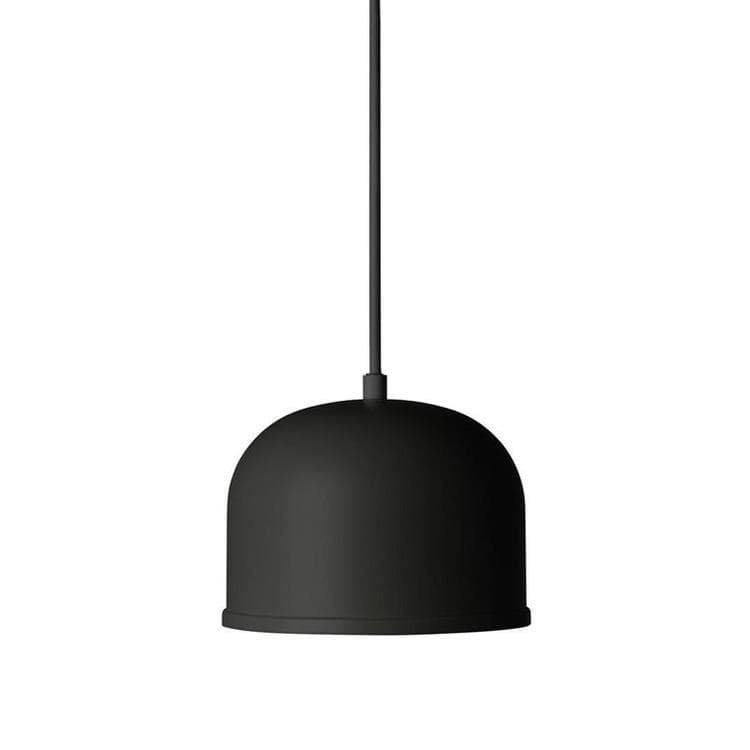 Lampa wisząca Ø15cm GM 15 czarny satynowy kabel czarny