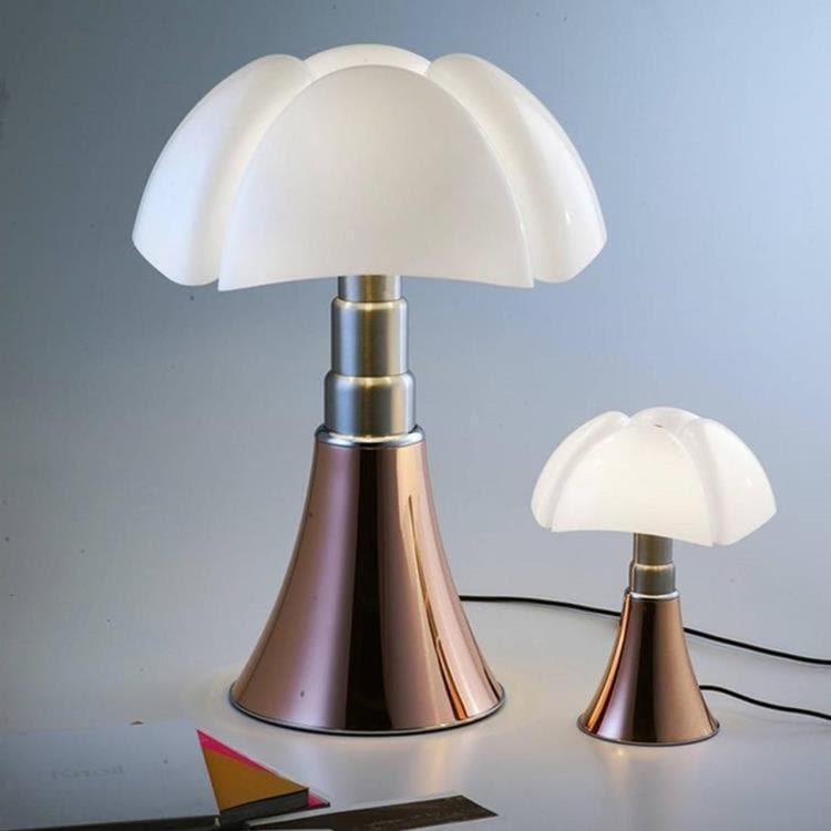 Lampe LED avec Variateur H35cm MINI PIPISTRELLO Miedz