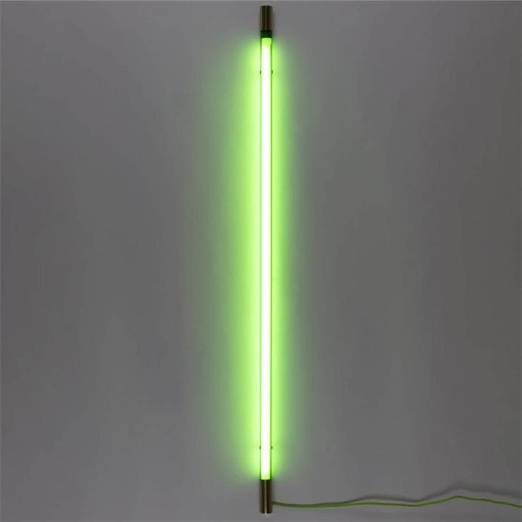 LED Neon złota końcówka Dł.127cm LINEA Zielony