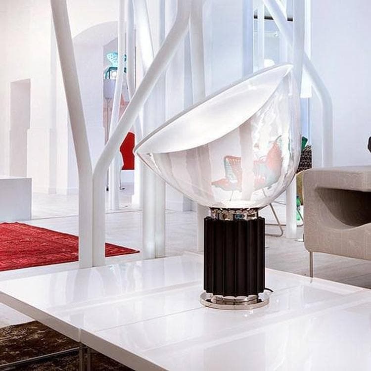 Lampa stojaca LED Polycarbonate & Aluminium Wys.64,5cm TACCIA aluminium czarny