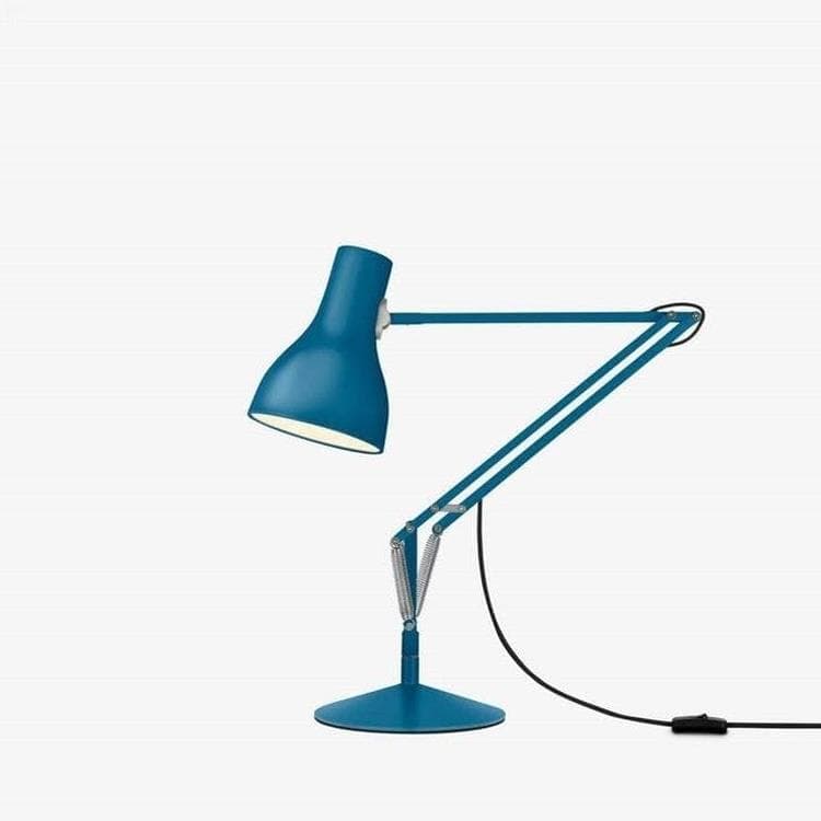 Lampa na biurko ruchoma Wys.50-80cm TYPE 75 niebieski saxon